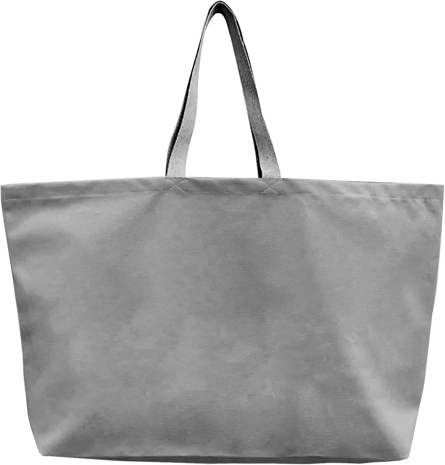 Large Canvas Tote Bag-Extra Big Shopping Beach Totes Bags Reusable Largest Grocery Plain Solid Bag 28"x8"x16"