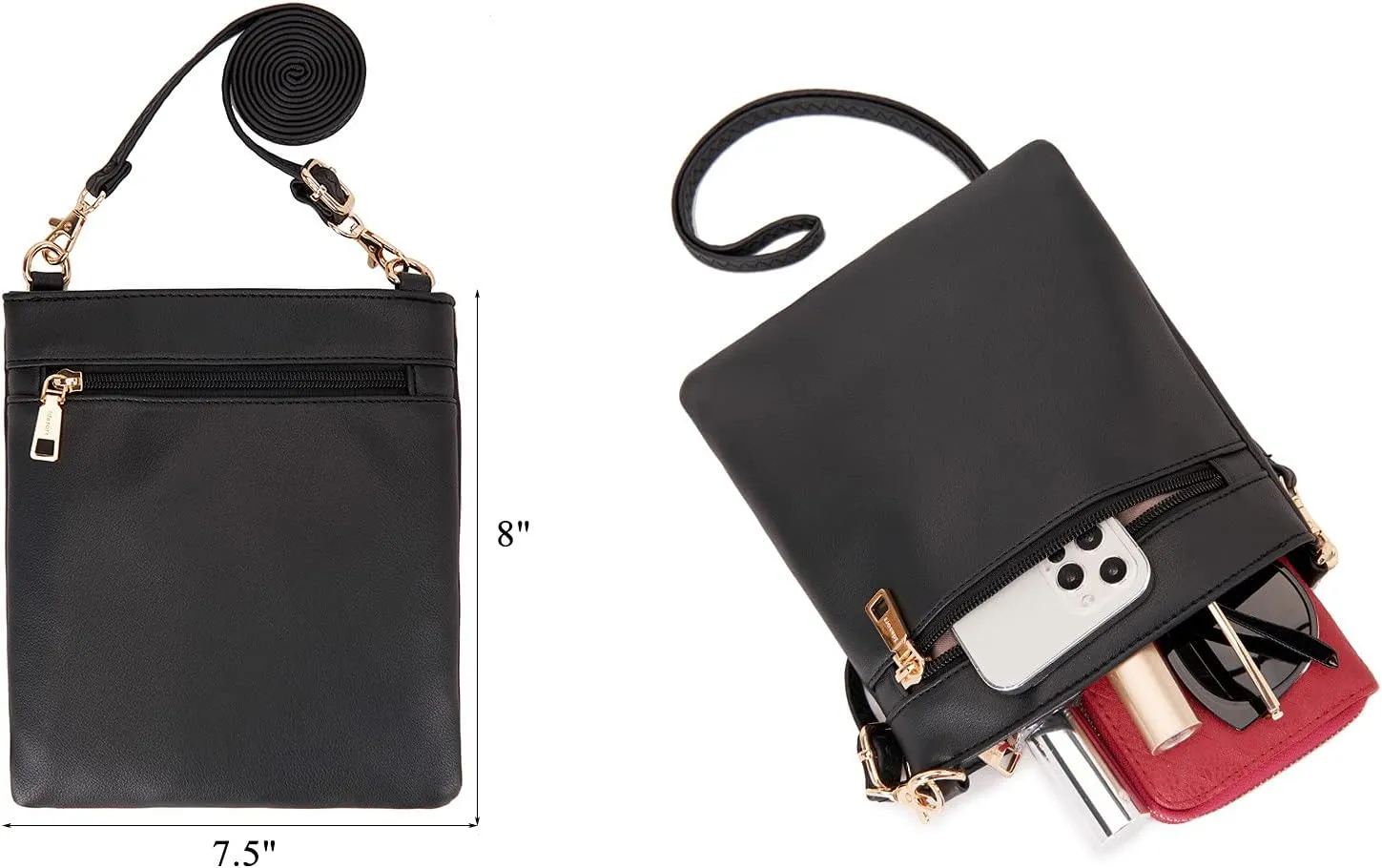 Large Crossbody Bags Ladies Shoulder Handbags Purse and Wallet Set for Women Totes Hobo Purses
