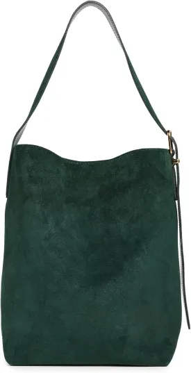 Madewell Women's The Essential Bucket Tote in Suede