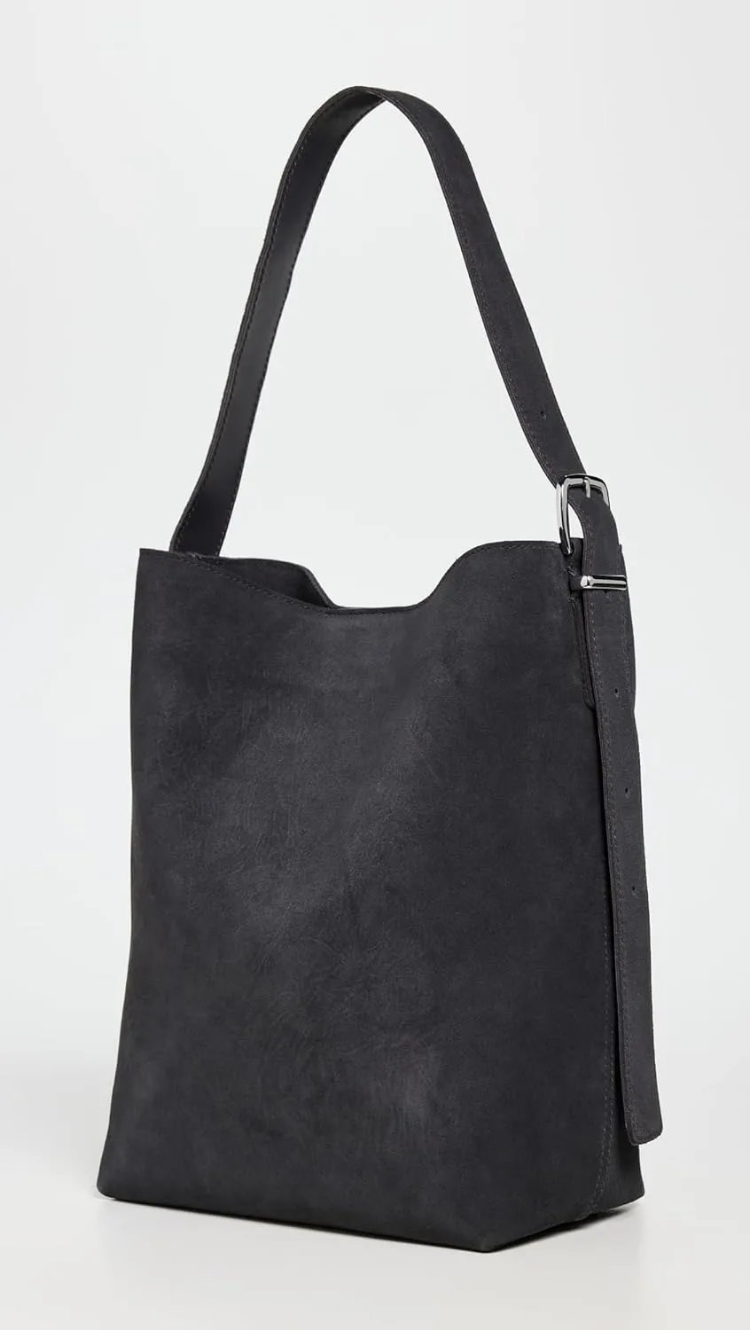 Madewell Women's The Essential Bucket Tote in Suede