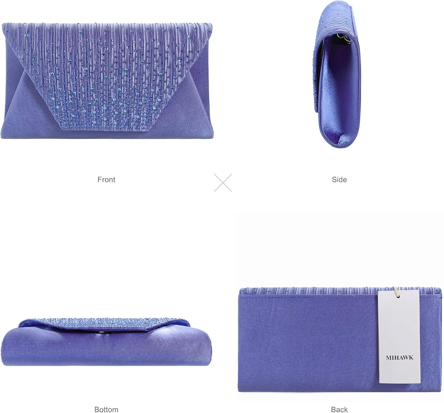 Mihawk Women's Clutch Purses and Bags - Evening Clutches and Handbags