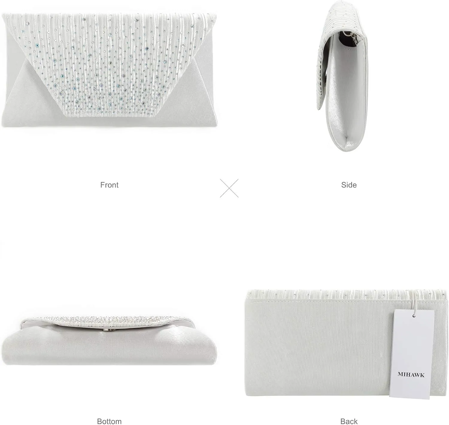 Mihawk Women's Clutch Purses and Bags - Evening Clutches and Handbags