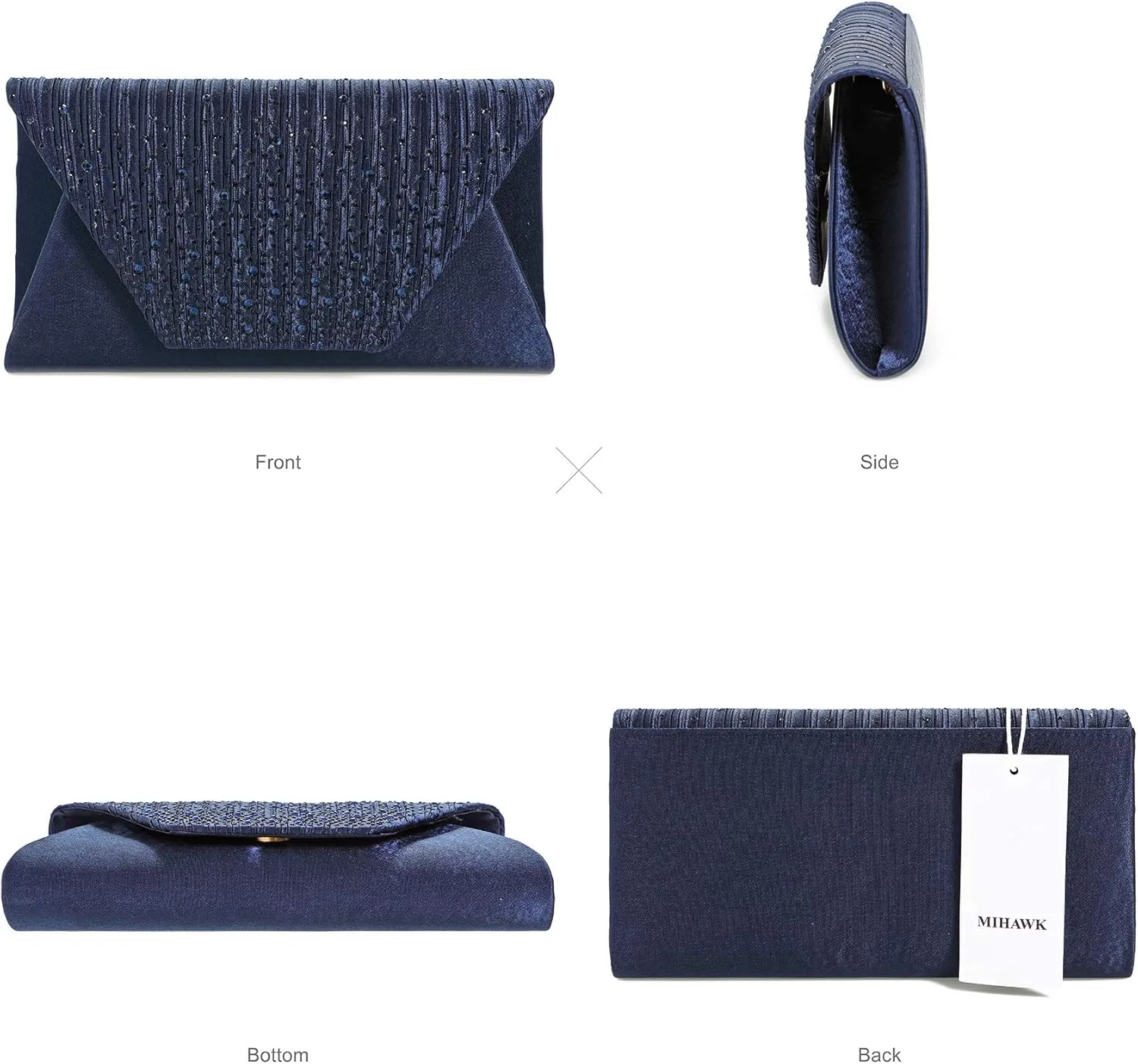 Mihawk Women's Clutch Purses and Bags - Evening Clutches and Handbags