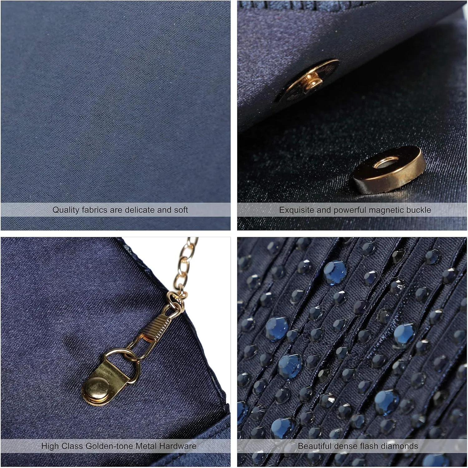 Mihawk Women's Clutch Purses and Bags - Evening Clutches and Handbags