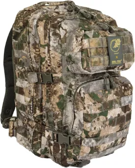 Mil-Tec Unisex Assault Pack - Rugged Durable Lightweight Ergonomic Versatile Tactical Outdoor Camping Hiking Backpack with Adjustable Padded Shoulder Straps & MOLLE Loops, Phantomleaf WASP I Z1B, 36L