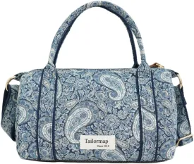 Mini Boston Bag for Women, Handmade Liberty Floral Satchel, Small Lightweight Designer Top Handle Crossbody Purse