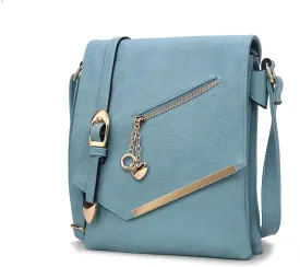 MKF Collection Crossbody Bags for Women, Sling bag Vegan Leather Shoulder bag Ladies Small Purse Handbag by Mia K