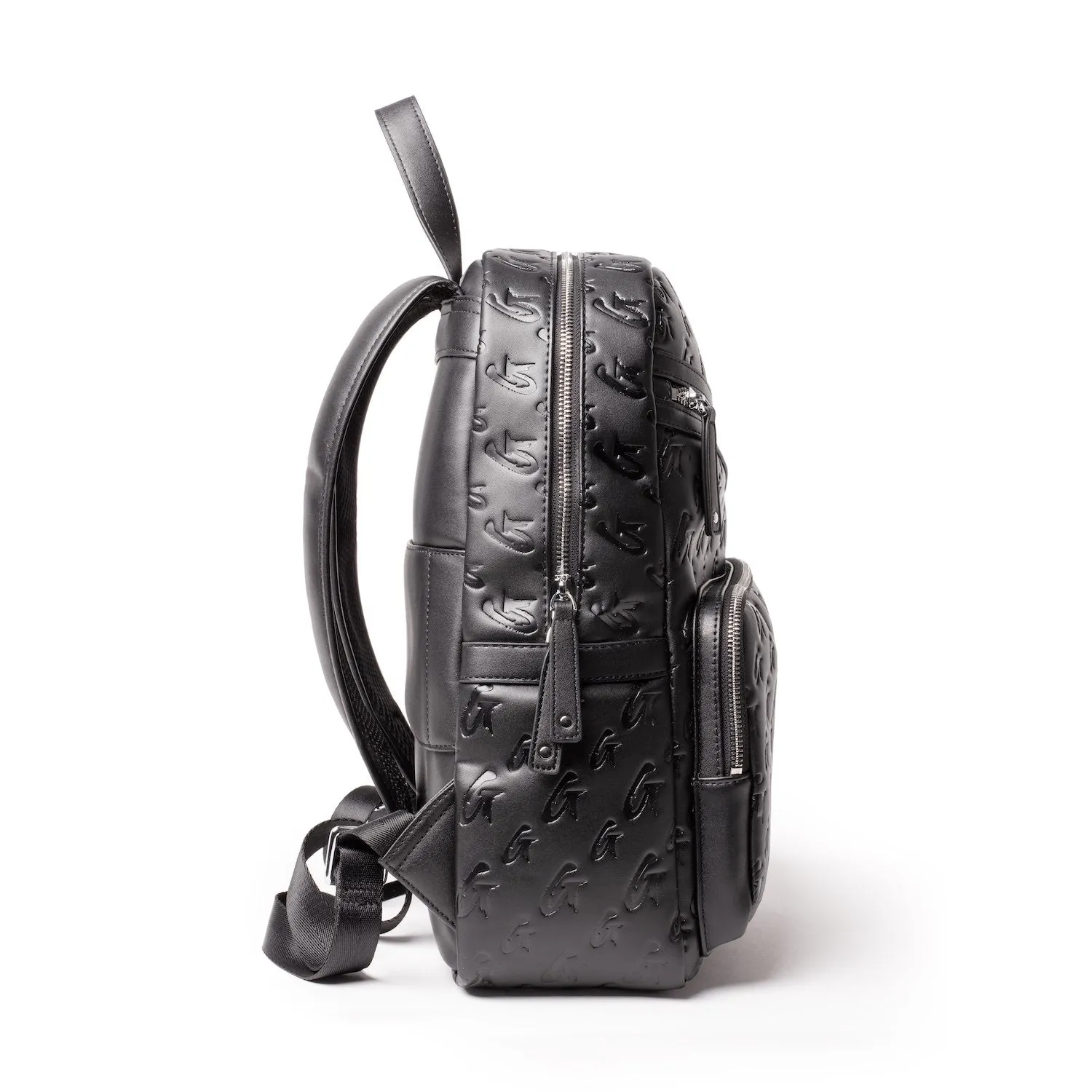MONOGRAM UNISEX BACKPACK - BLACK