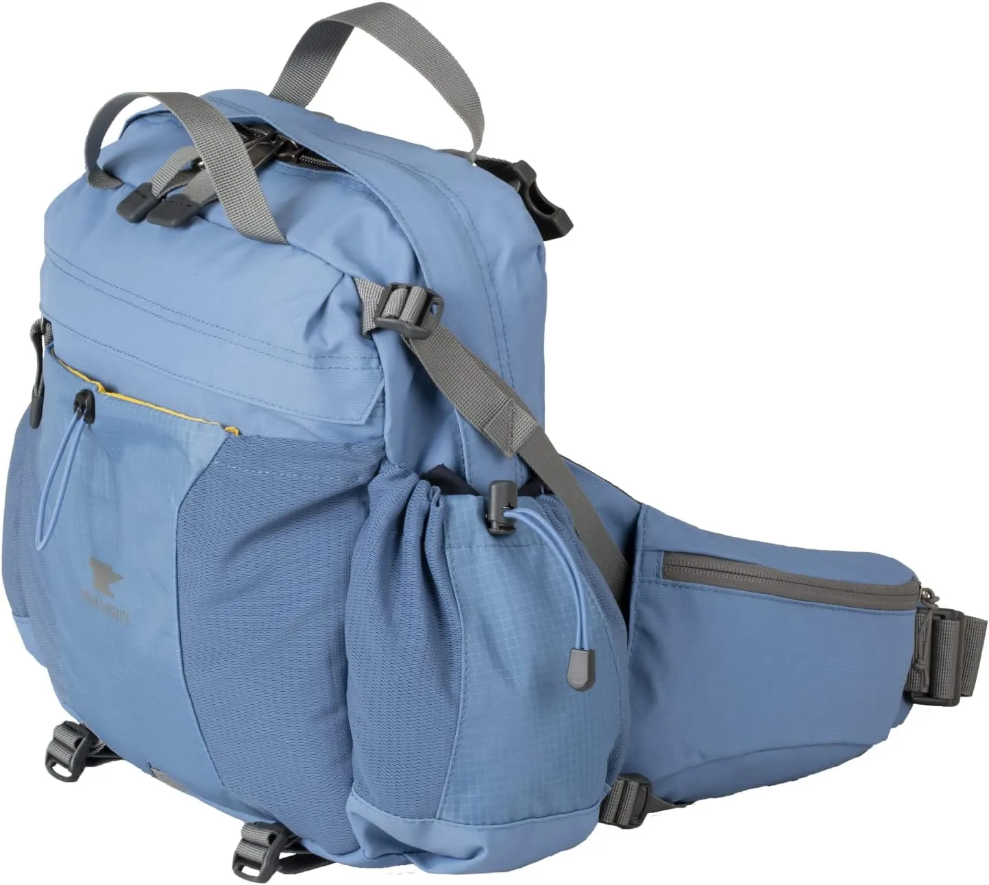 Mountainsmith Day Lumbar Waist pack, Running, Hiking, Cycling, Travel, and Outdoor Sport Activities with Dual Water Bottle Holders, Coronet Blue