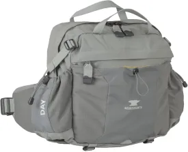 Mountainsmith Day Lumbar Waist pack, Running, Hiking, Cycling, Travel, and Outdoor Sport Activities with Dual Water Bottle Holders, Moon Mist Grey