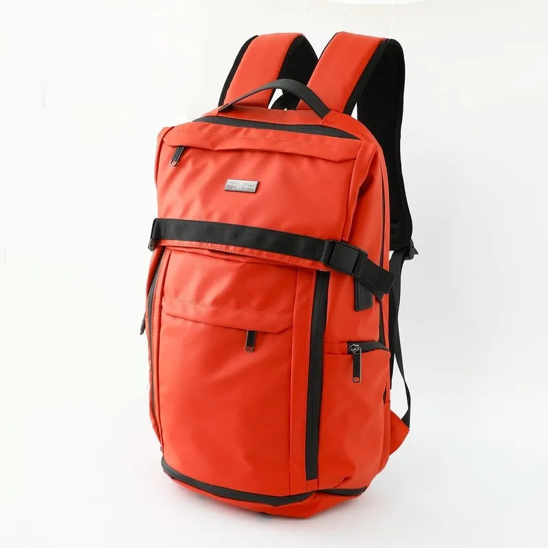 Multipurpose Laptop Bag with Large Capacity & Comfort | Backpack for Travel & Work | Orange