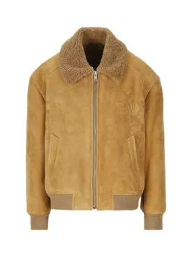 PRADA LONG SLEEVED ZIPPED COAT