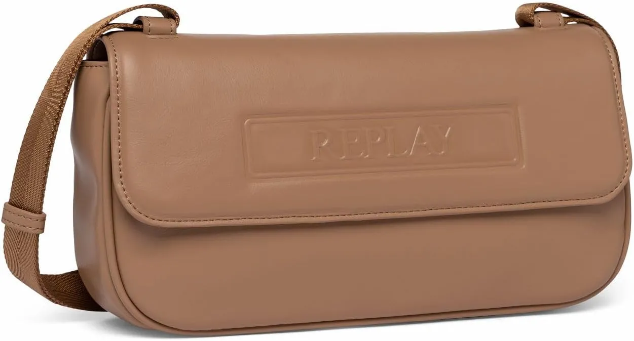 Replay Ladies Faux Leather Shoulder Bag