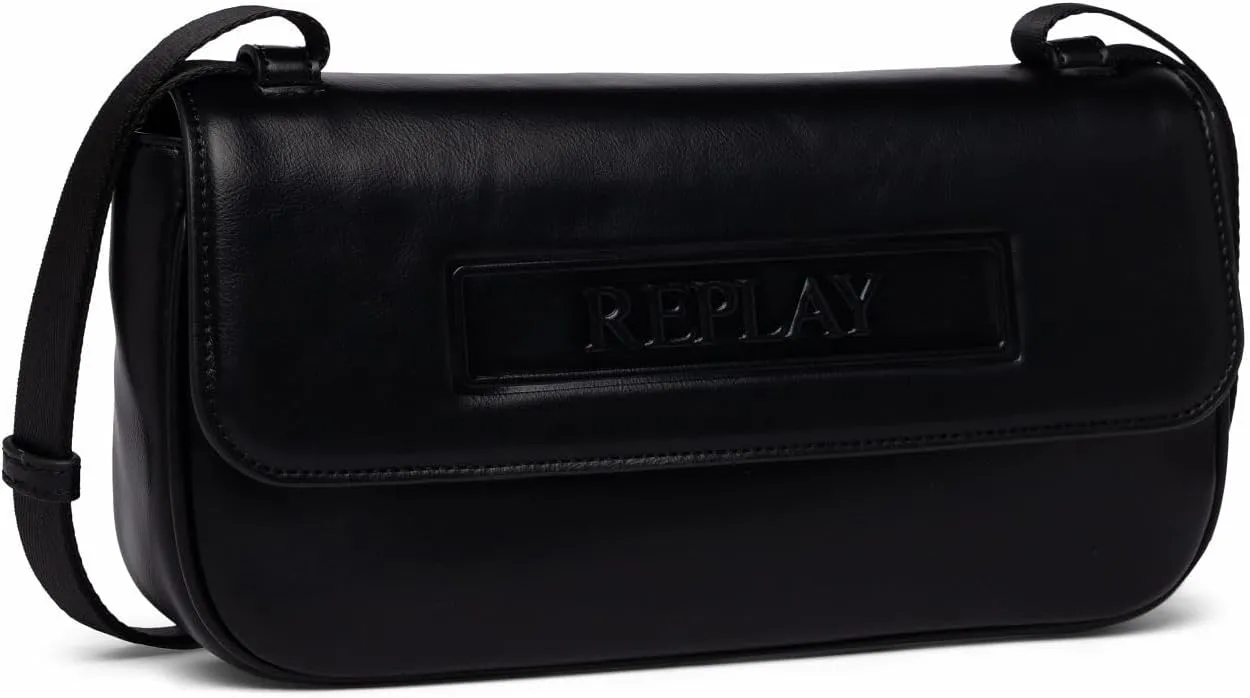 Replay Ladies Faux Leather Shoulder Bag