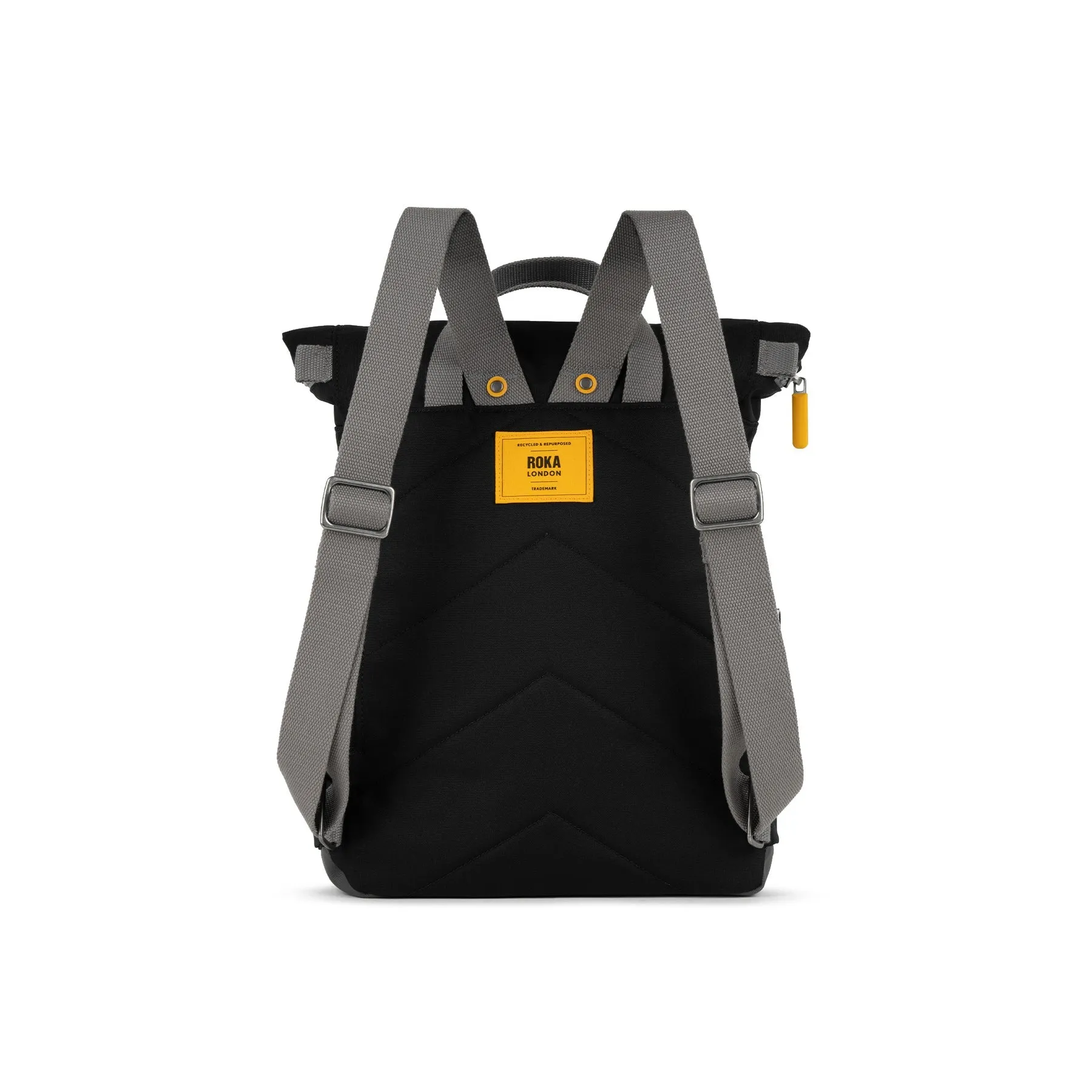 ROKA Yellow Label Canfield B Ash Medium Recycled Canvas Bag - OS