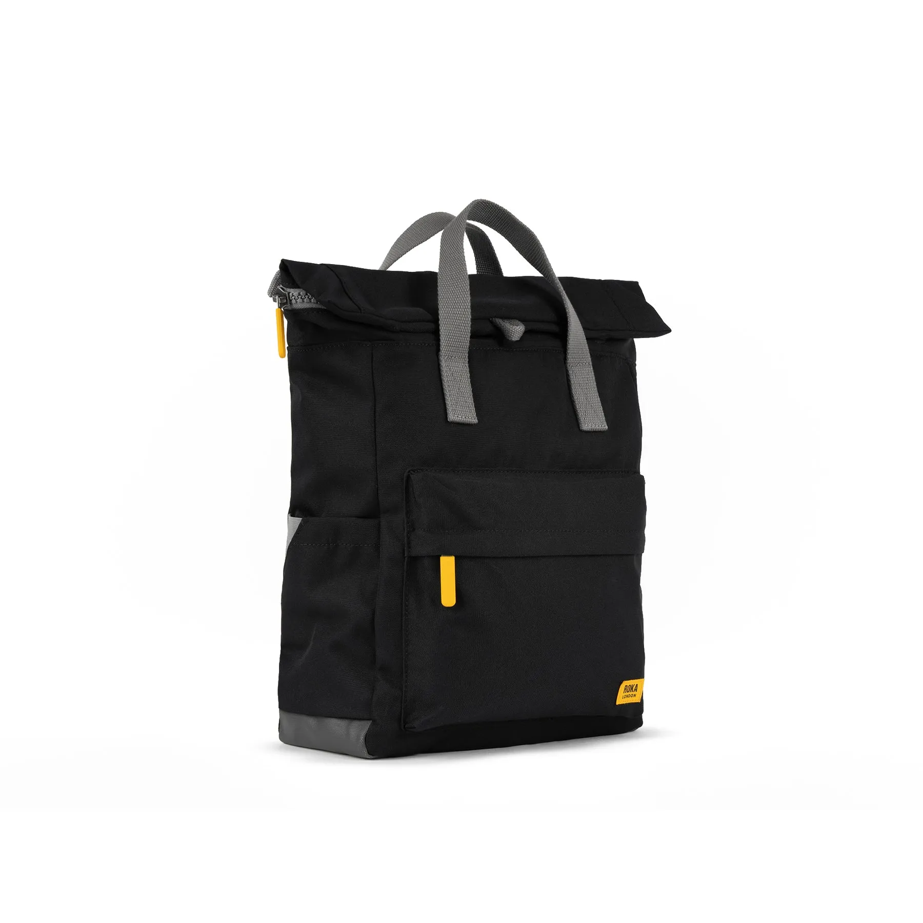 ROKA Yellow Label Canfield B Ash Medium Recycled Canvas Bag - OS