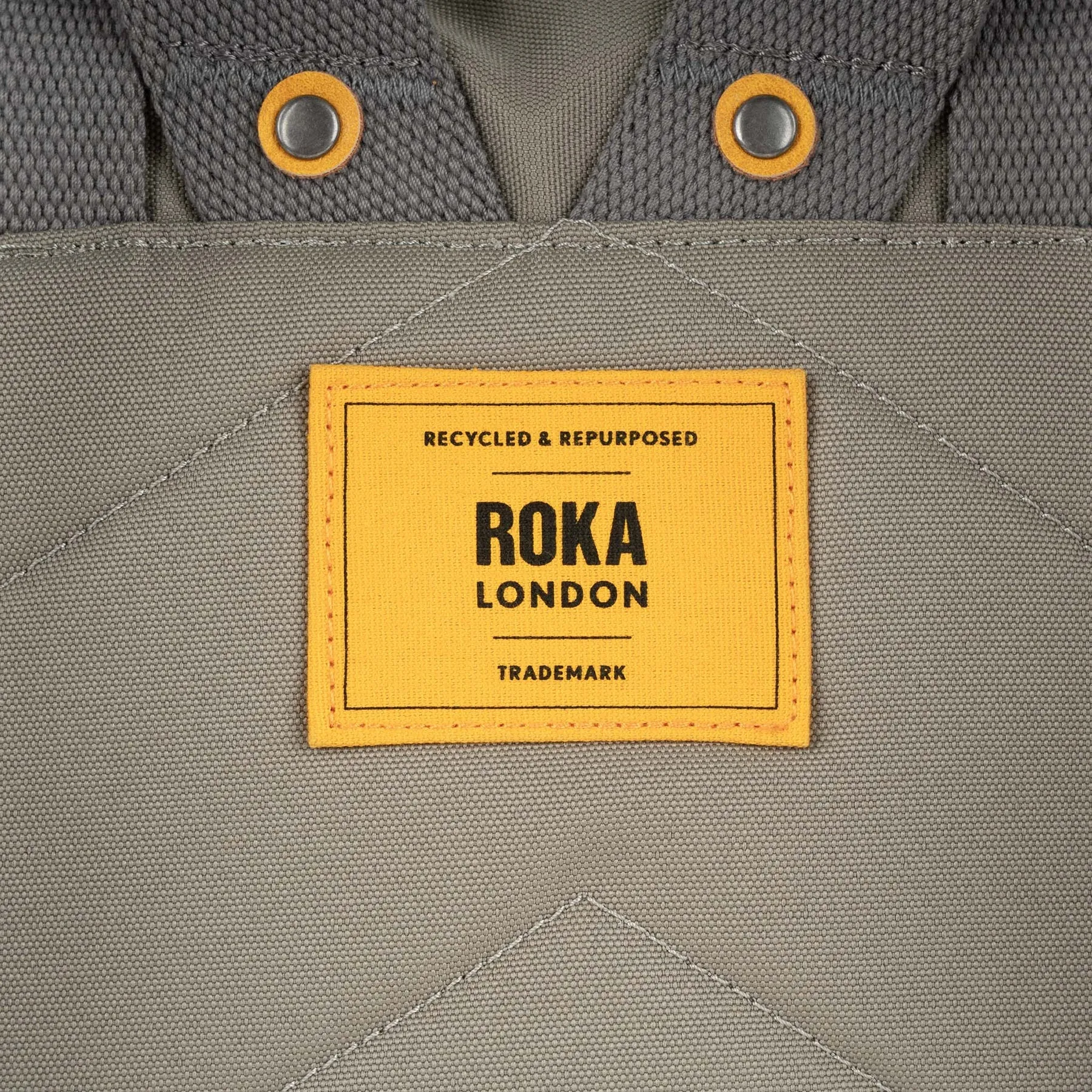 ROKA Yellow Label Canfield B Coriander Medium Recycled Canvas Bag - OS