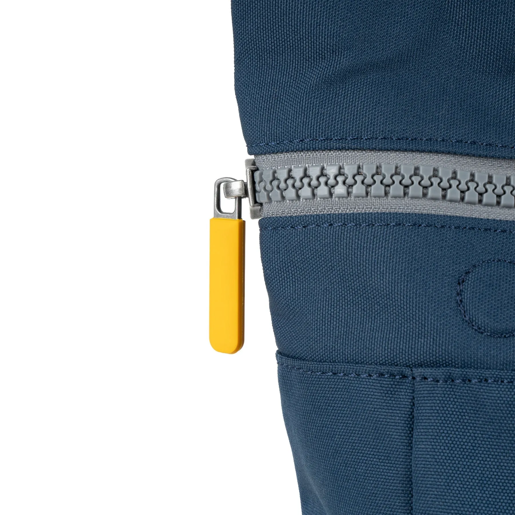 ROKA Yellow Label Canfield B Deep Blue Medium Recycled Canvas Bag - OS