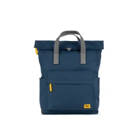 ROKA Yellow Label Canfield B Deep Blue Medium Recycled Canvas Bag - OS