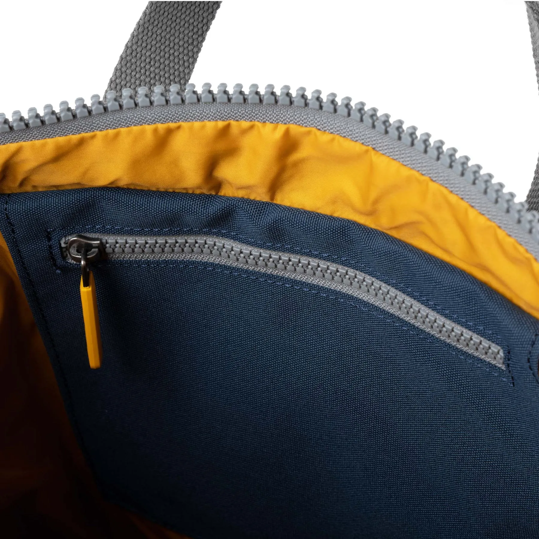 ROKA Yellow Label Canfield B Deep Blue Medium Recycled Canvas Bag - OS