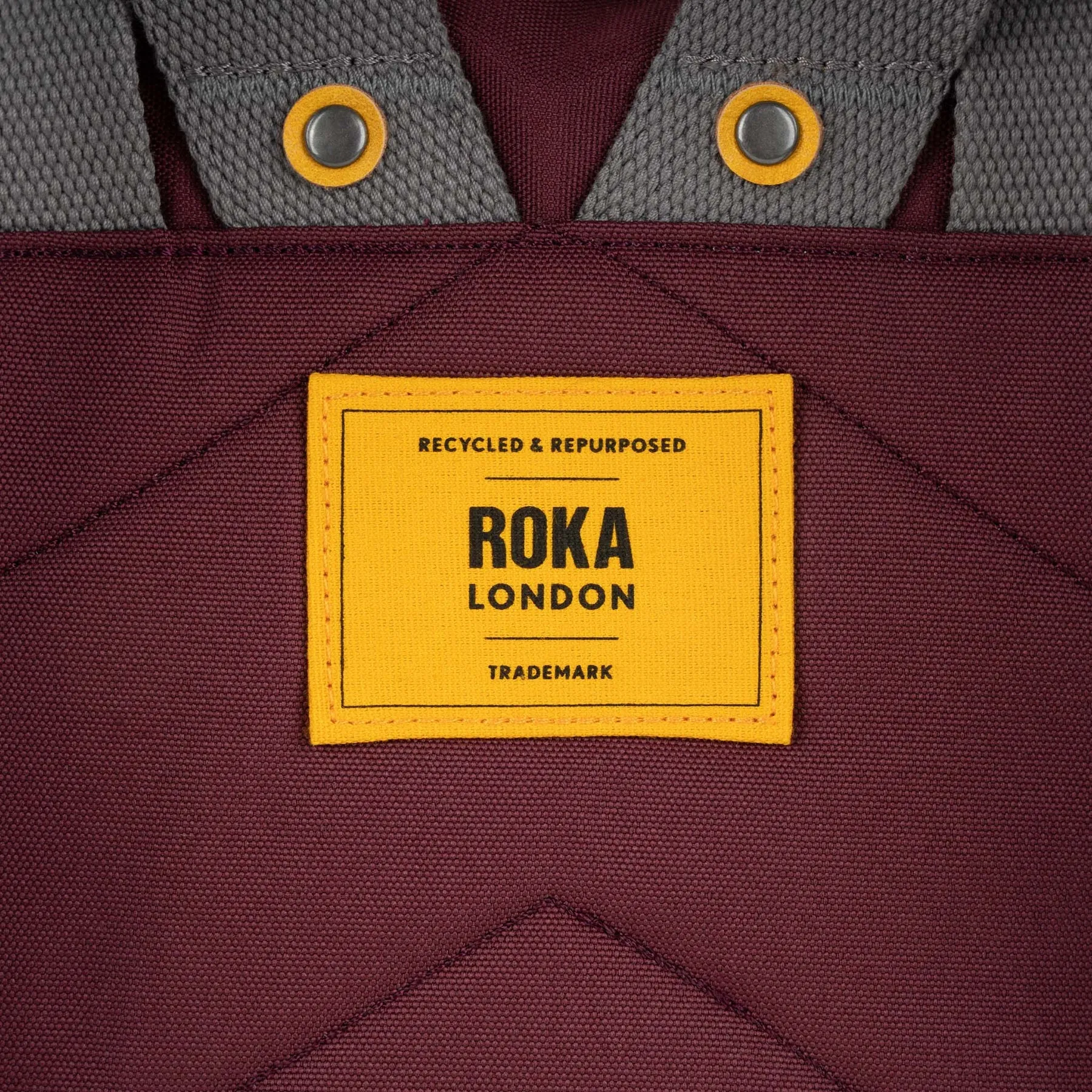 ROKA Yellow Label Canfield B Zinfandel Medium Recycled Canvas Bag - OS