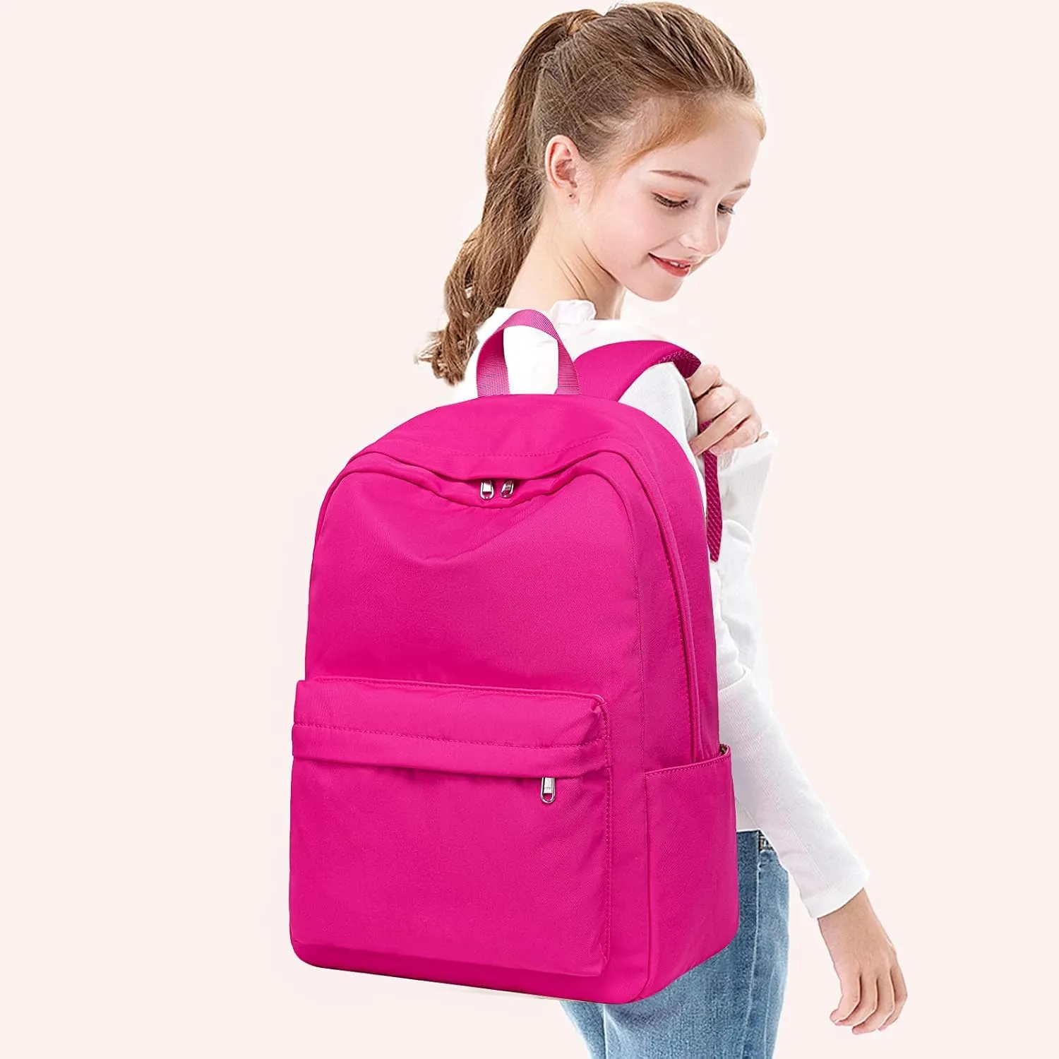 School Backpack for Teen Girls Women Laptop Backpack College Bookbags Middle School Travel Work Commuter Back Pack