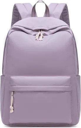 School Backpack for Teen Girls Women Laptop Backpack College Bookbags Middle School Travel Work Commuter Back PackDark purple