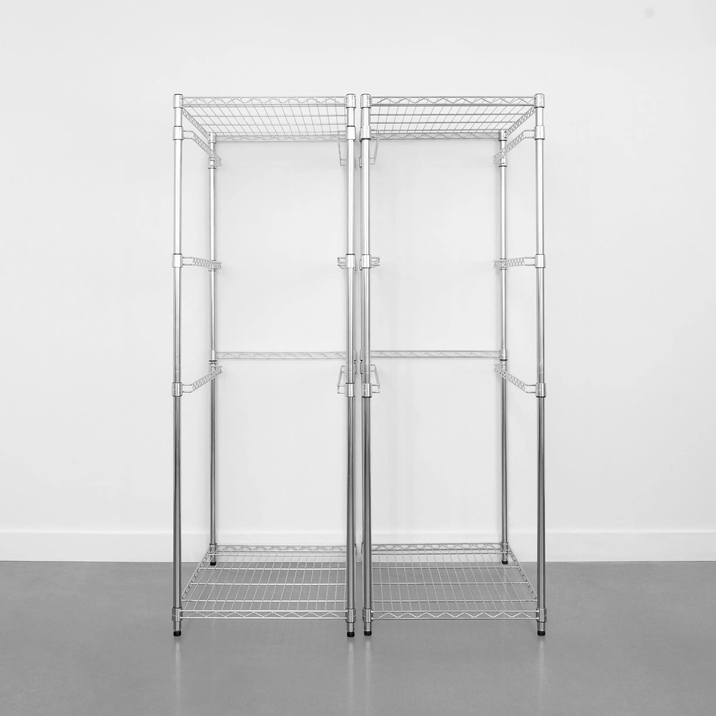 Storage Bin Rack - 2 Pack
