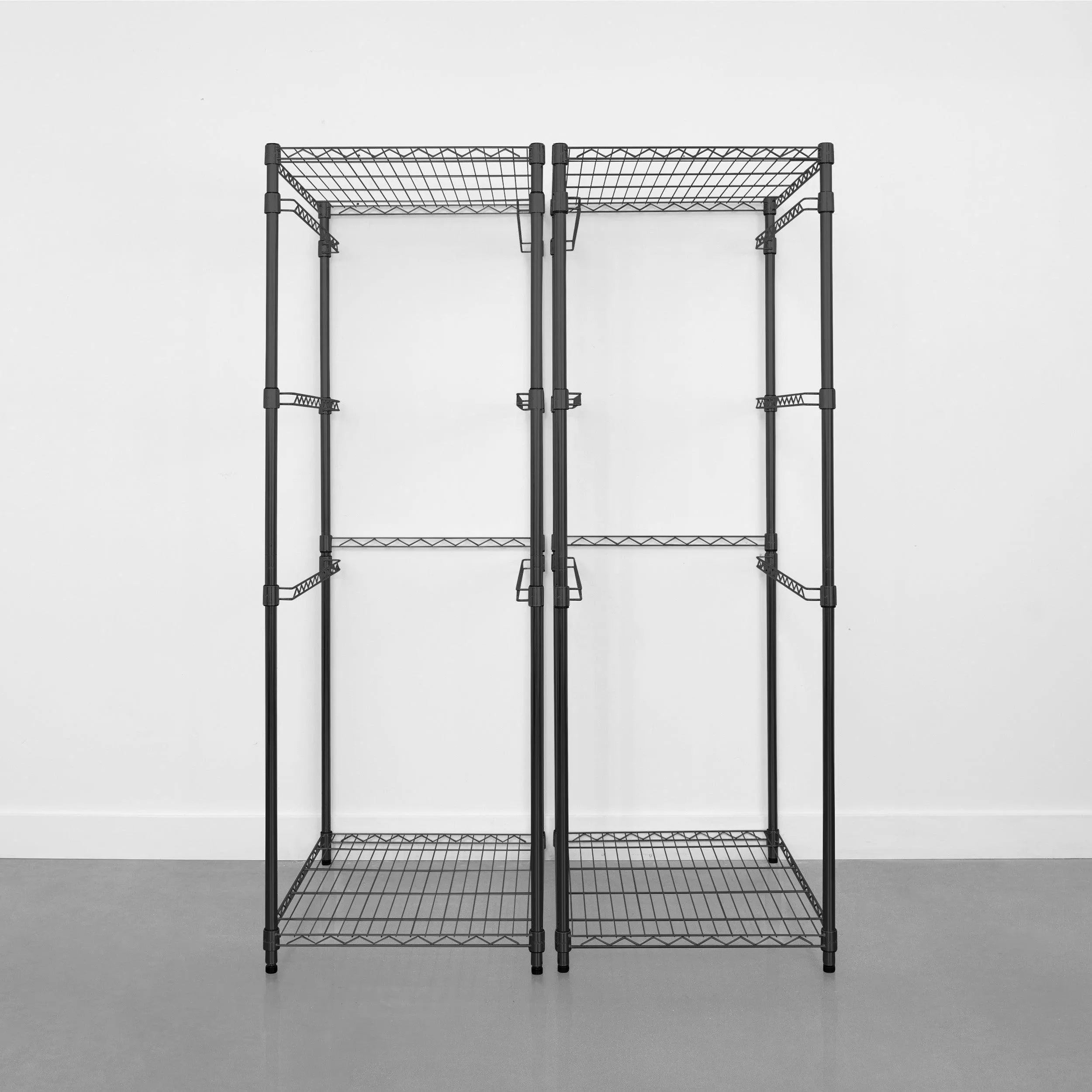 Storage Bin Rack - 2 Pack
