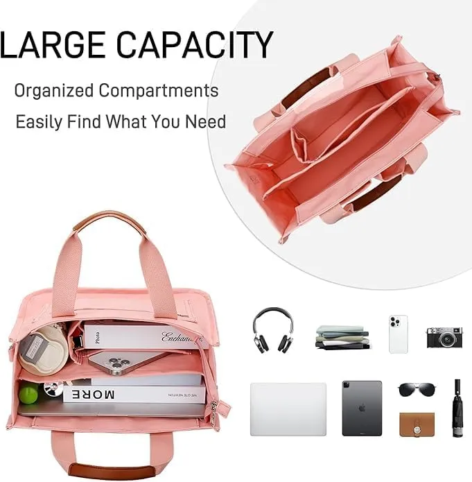 Stylish Canvas Tote Bag for Women Large Durable Light Weight Crossbody Handbag for Everyday Work, Travel, Shopping Bag.