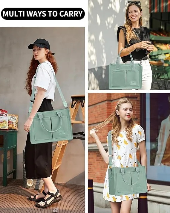 Stylish Canvas Tote Bag for Women Large Durable Light Weight Crossbody Handbag for Everyday Work, Travel, Shopping Bag.