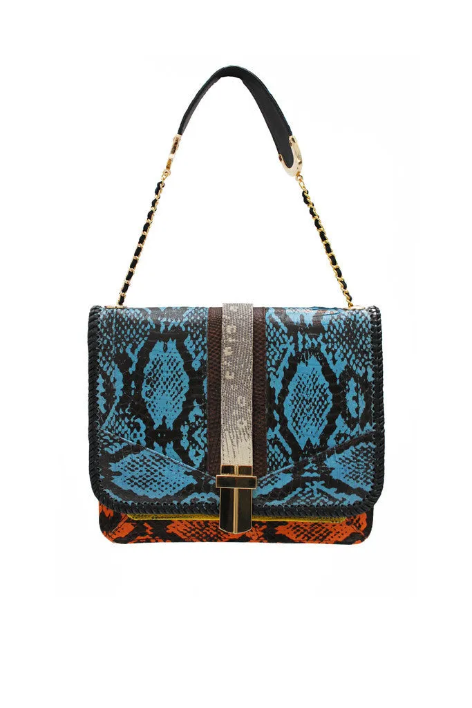 SUPERHERO SATCHEL IN BLUE