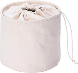 Tall Purse Organizer Insert Womens Canvas Round Handbag Organizer Storage,Handbag Purse Organizer Round Cosmetic Pouch Bag Bucket Makeup Bag