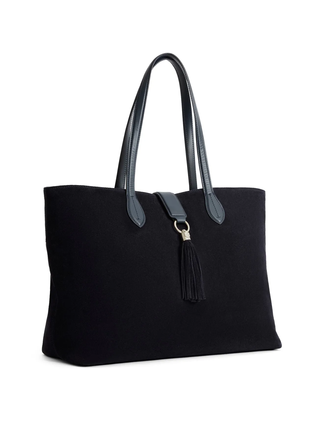 The Langham Women’s Tote Navy Suede
