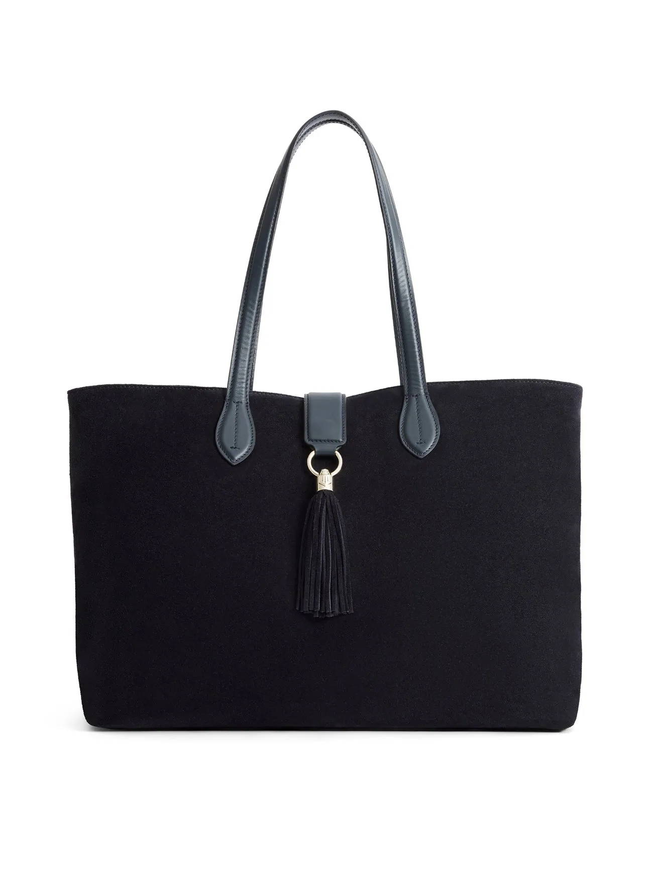 The Langham Women’s Tote Navy Suede