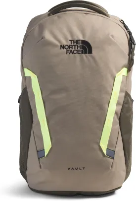 THE NORTH FACE Vault Everyday Laptop Backpack - PFAS Free, Cavern Grey/New Taupe Green, One Size