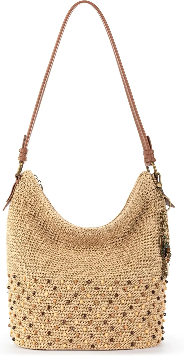 The Sak Sequoia Hobo Bag in Hand-Crochet, Soft & Slouchy Silhouette, Timeless & Elevated Design