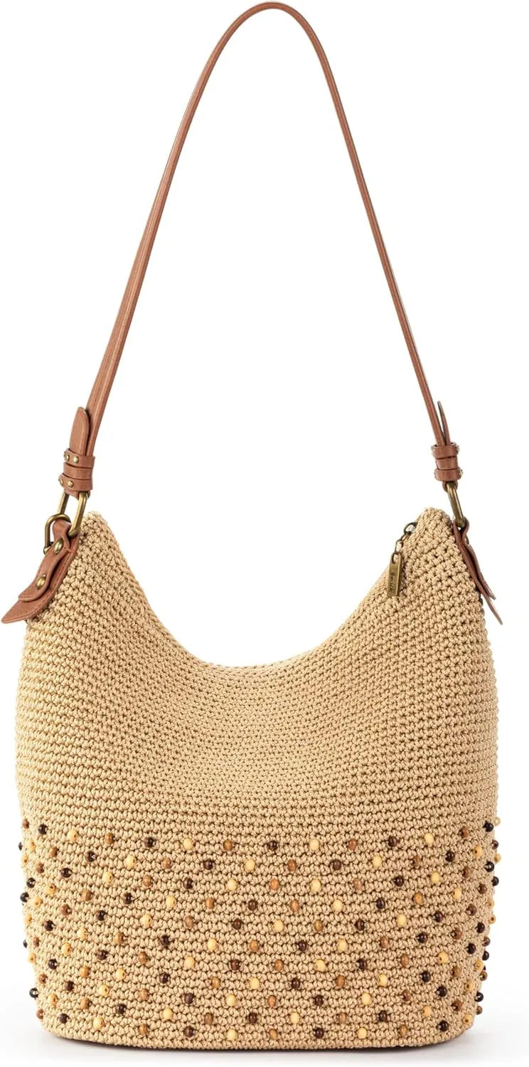 The Sak Sequoia Hobo Bag in Hand-Crochet, Soft & Slouchy Silhouette, Timeless & Elevated Design