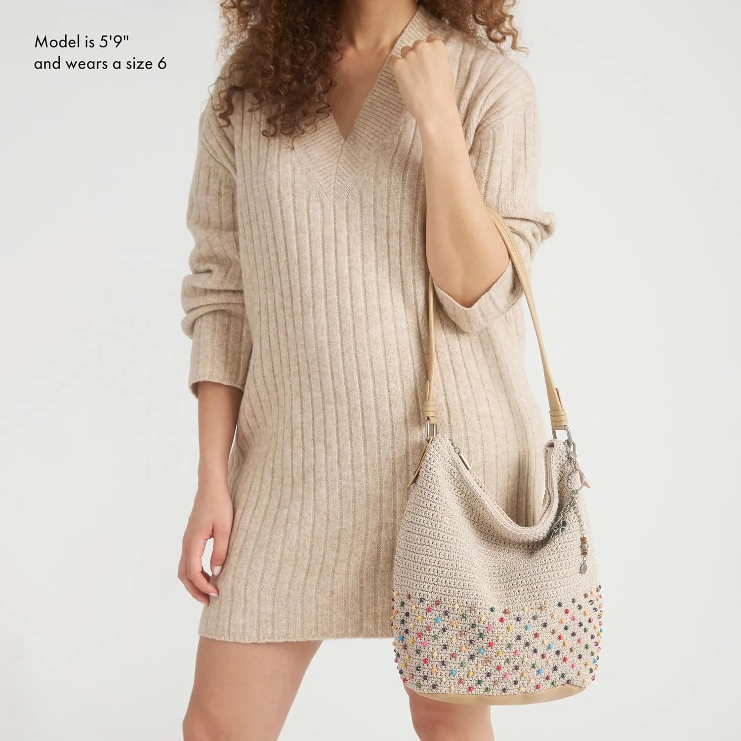 The Sak Sequoia Hobo Bag in Hand-Crochet, Soft & Slouchy Silhouette, Timeless & Elevated Design