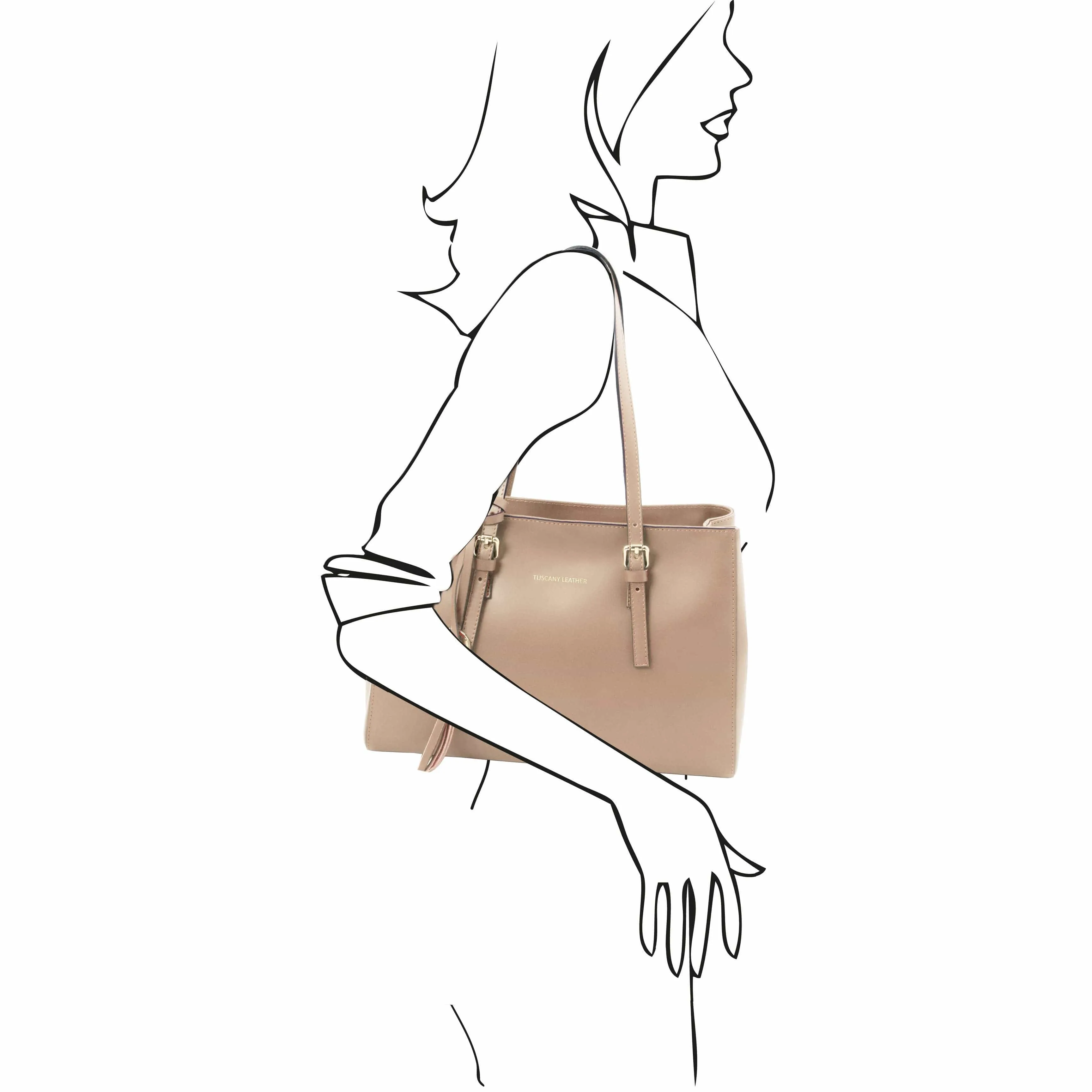 TL Bag - Leather shoulder bag | TL142037