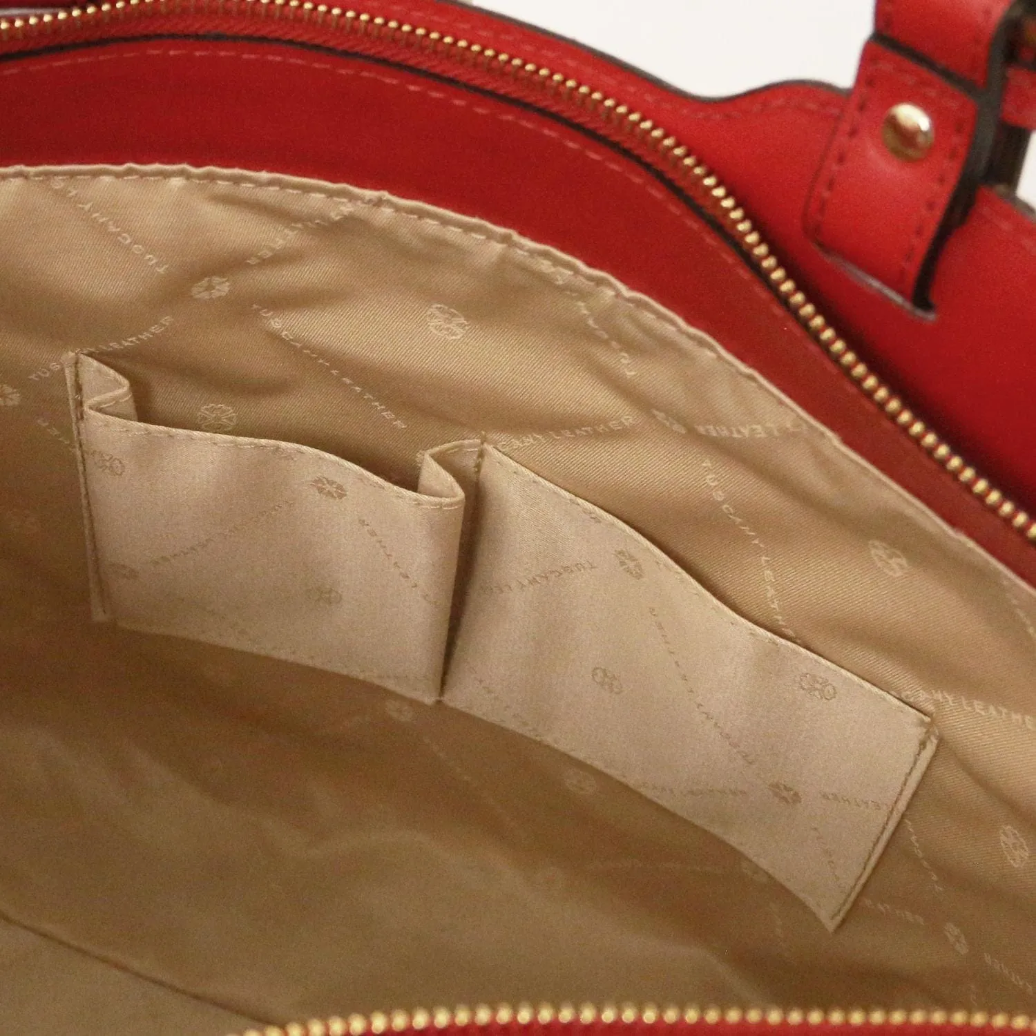 TL Bag - Saffiano Italian leather tote bag with long strap | TL141696