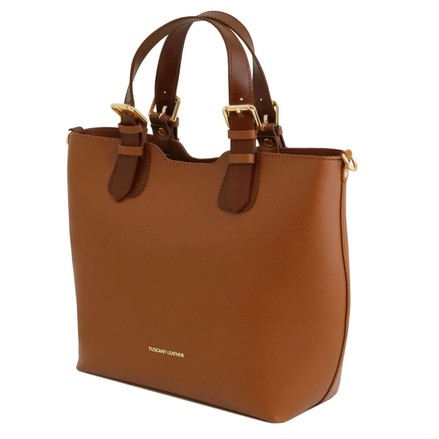 TL Bag - Saffiano Italian leather tote bag with long strap | TL141696
