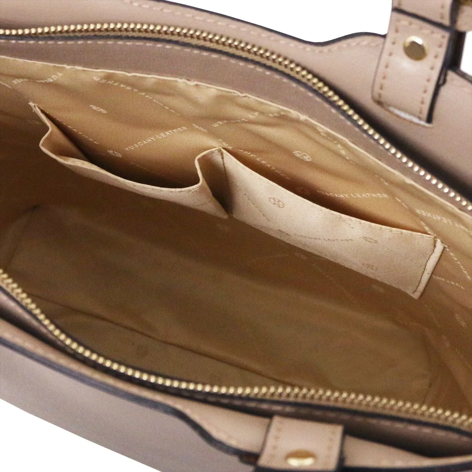 TL Bag - Saffiano Italian leather tote bag with long strap | TL141696