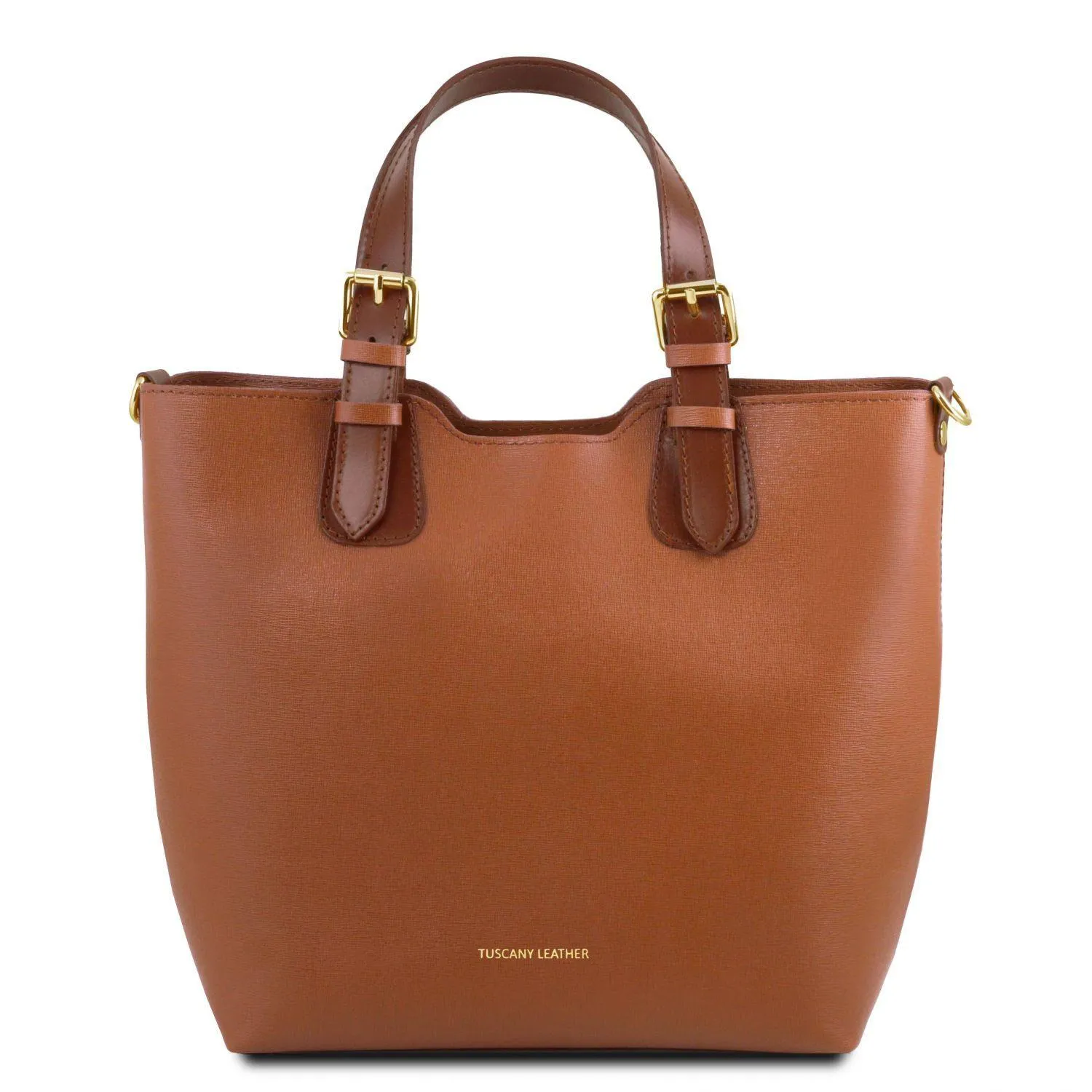 TL Bag - Saffiano Italian leather tote bag with long strap | TL141696