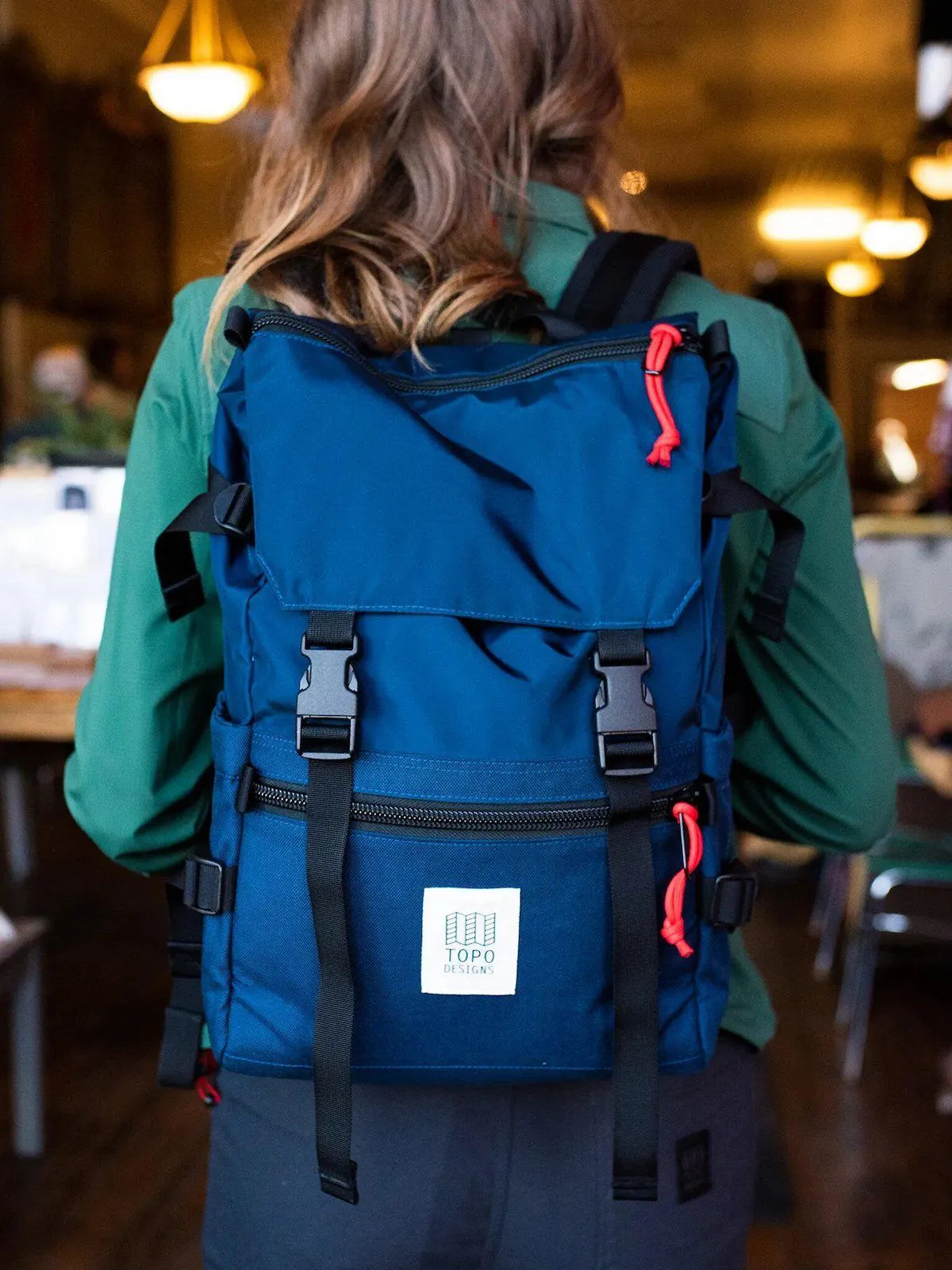 Topo Designs Rover Pack Hemp Botanic Green