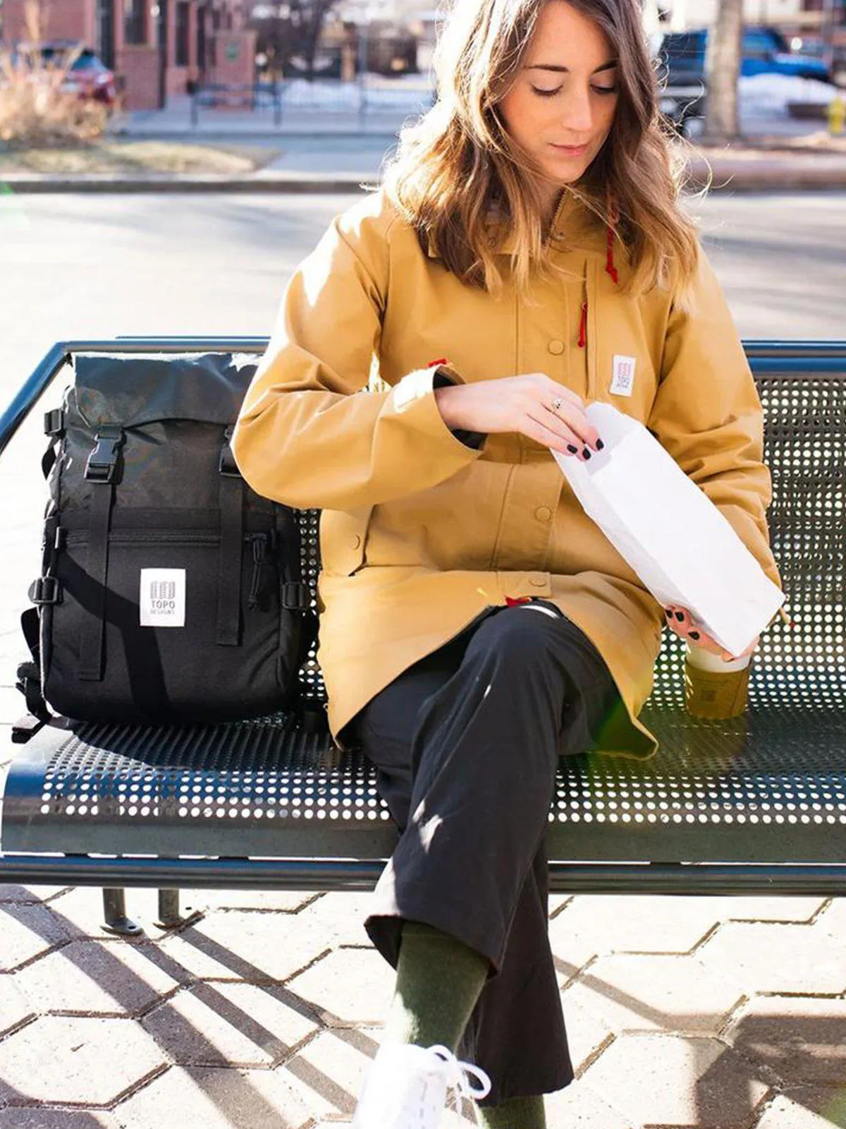 Topo Designs Rover Pack Hemp Botanic Green