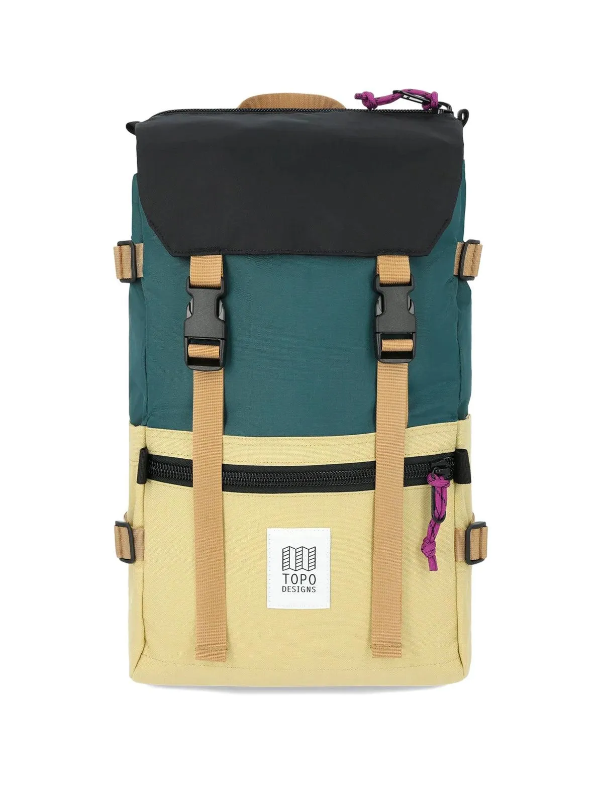 Topo Designs Rover Pack Hemp Botanic Green
