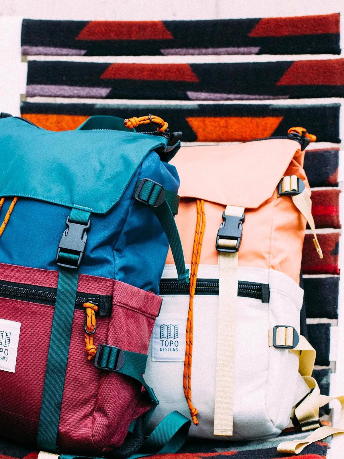 Topo Designs Rover Pack Hemp Botanic Green