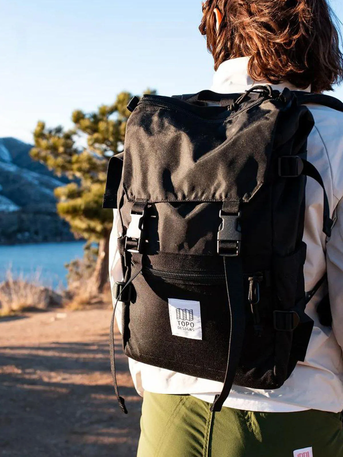 Topo Designs Rover Pack Hemp Botanic Green