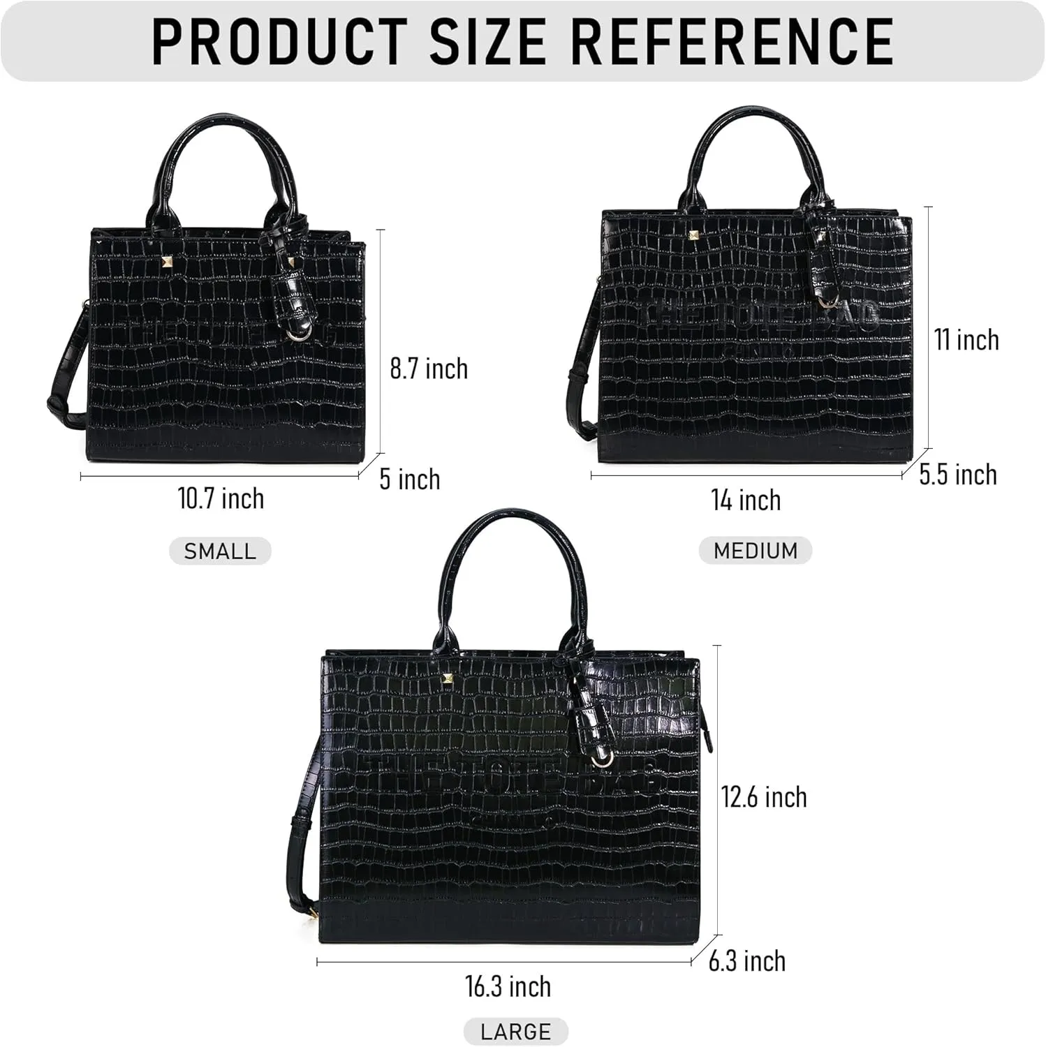 Tote Bag for Women, Top Handle Stachel Purse and Handbags with Shoulder Strap